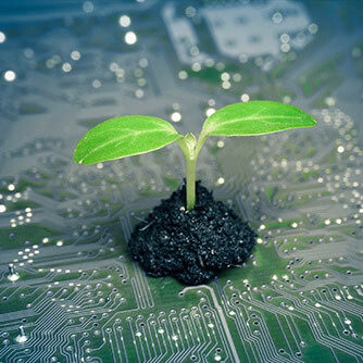 Aiding sustainability through innovation through electronics testing and mrp planning systems.