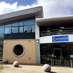 Camtronics office in the UK. We are a UK electronics manufacturer, offering SMT electronics and pcb assembly.